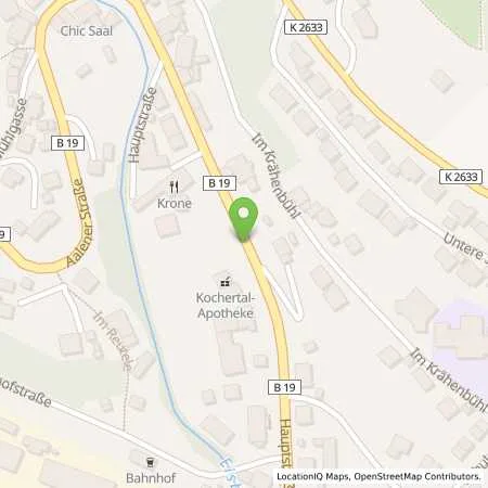 Standortübersicht der Tankstelle Autohaus Funk in 73453 Abtsgmünd