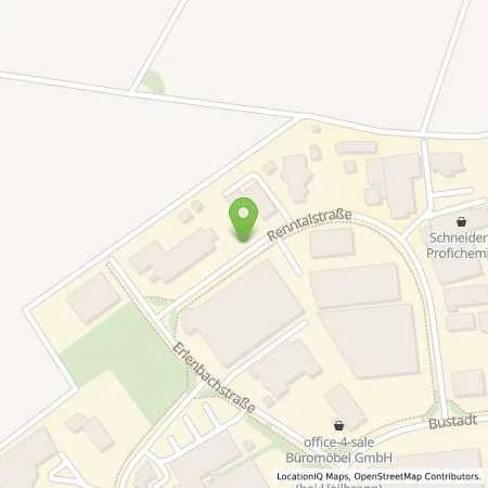 Standortübersicht der Tankstelle Armbruster & Seeger GmbH in 74360 Ilsfeld