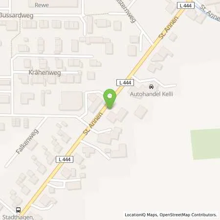 Standortübersicht der Tankstelle BiB-BioFuel GmbH in 31655 Stadthagen