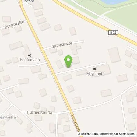 Standortübersicht der Tankstelle Kfz Meisterbetrieb Gerhard Meyerhoff in 26529 Marienhafe