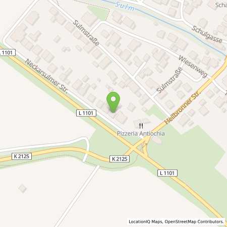 Standortübersicht der Autogas (LPG) Tankstelle: Tankstele Baier, Inh. Leidig in 74235, Erlenbach