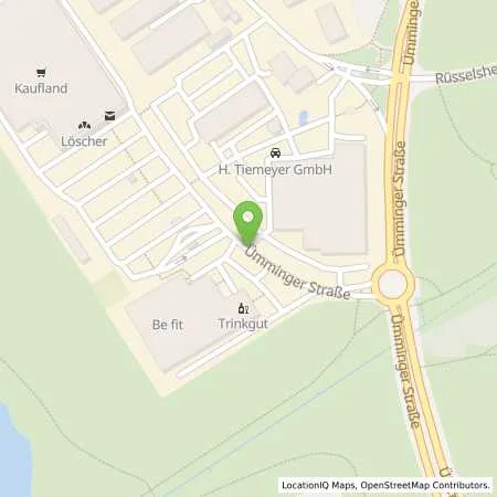 Standortübersicht der Tankstelle Classic Tank bei Kaufland in 44892 Bochum-Langendreer