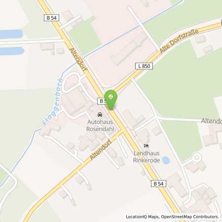 Standortübersicht der Autogas (LPG) Tankstelle: Freie Tankstelle Autohaus Rosendahl in 48317, Drensteinfurt-Rinkerode