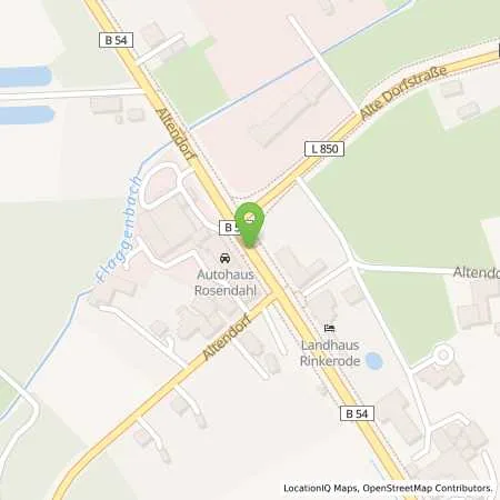 Standortübersicht der Tankstelle Freie Tankstelle Autohaus Rosendahl in 48317 Drensteinfurt (Rinkerode)