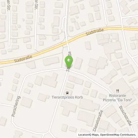 Standortübersicht der Tankstelle Avia Tankstelle Autoservice Haag in 71332 Waiblingen (Neustadt)