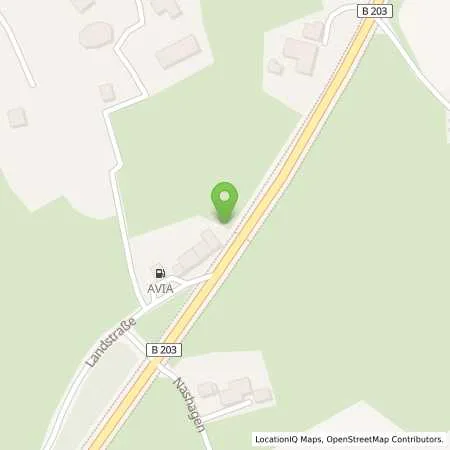 Standortübersicht der Tankstelle AVIA Station in 24361 Holzbunge