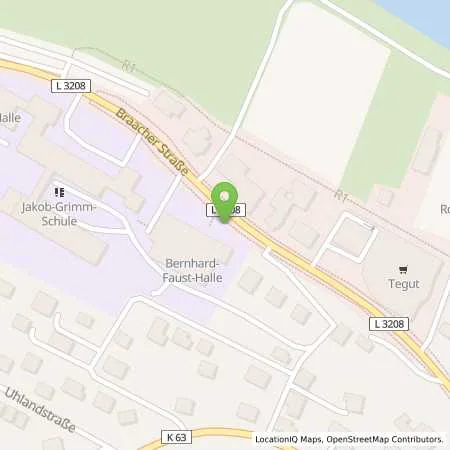 Standortübersicht der Tankstelle Tankstelle Horst Tost in 36199 Rotenburg A. D. Fulda