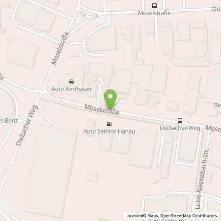 Standortübersicht der Tankstelle Auto-Service-Hanau in 63452 Hanau