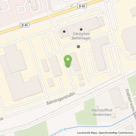 Standortübersicht der Tankstelle TOTAL-Station in 35447 Reiskirchen