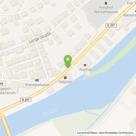 Standortübersicht der Tankstelle LD-Tankstelle Rolf Hagenloch in 72622 Nürtingen (Neckarhausen)