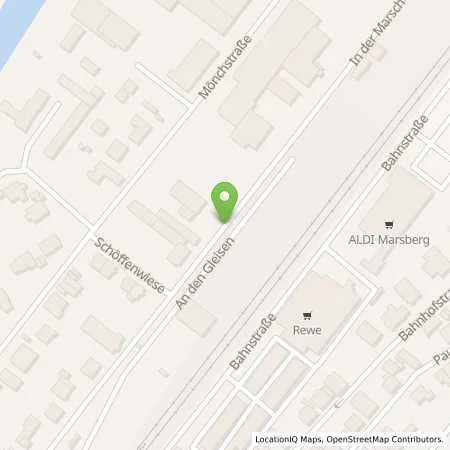 Standortübersicht der Tankstelle 1 a Wolfgang Meschede in 34431 Marsberg
