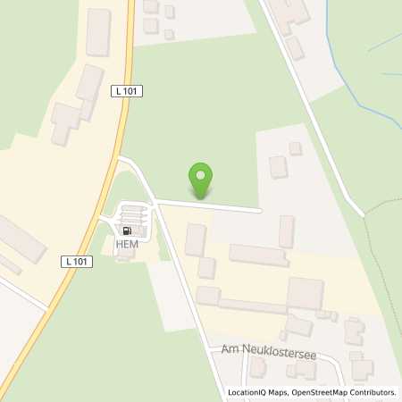 Standortübersicht der Autogas (LPG) Tankstelle: HEM Tankstelle Krummhauer in 23992, Neukloster