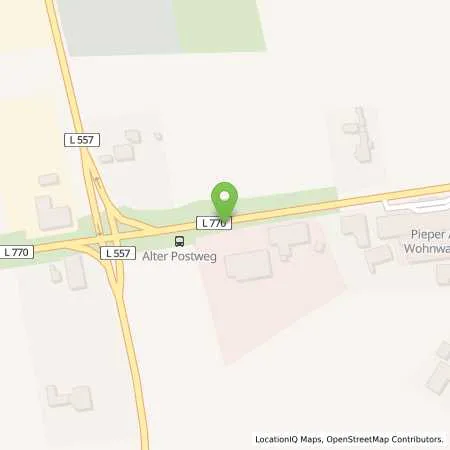 Standortübersicht der Tankstelle Autohaus-Wohnwagen Pieper GmbH in 32351 Stemwede