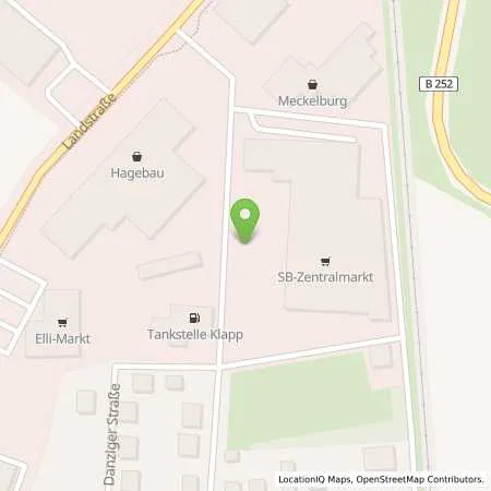 Standortübersicht der Tankstelle Klapp Mineralölvertriebs GmbH in 34454 Bad Arolsen (Mengeringhausen)