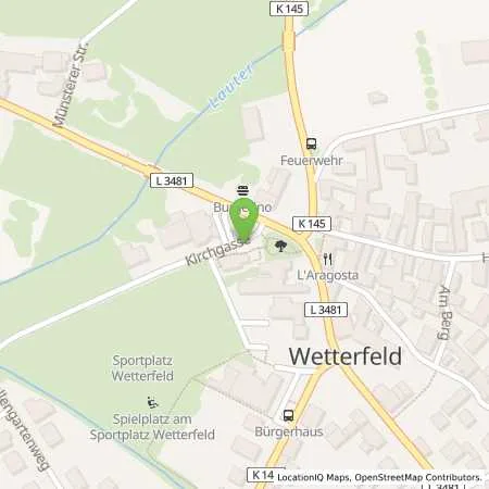 Standortübersicht der Tankstelle Card Tank 24, Marc Wittek in 35321 Laubach (Wetterfeld)