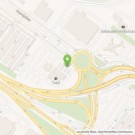 Standortübersicht der Tankstelle Total-Tankstelle in 51147 Köln