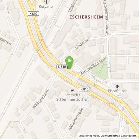 Standortübersicht der Tankstelle Auto Opitz in 60431 Frankfurt