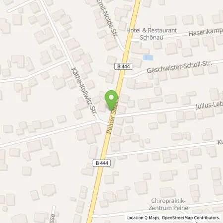 Standortübersicht der Tankstelle Eko Alma Autogassysteme in 31228 Peine (Stedesdorf)