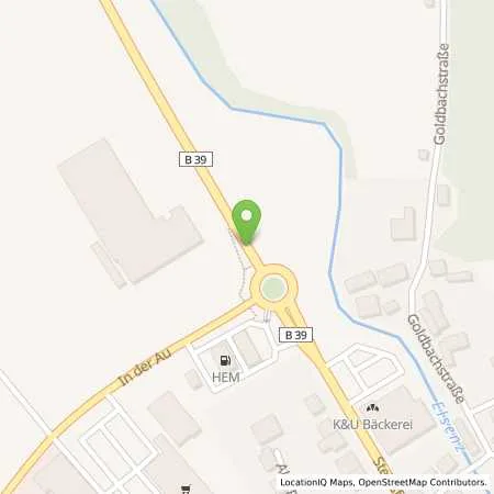 Standortübersicht der Tankstelle HEM Tankstelle Claudia Grünzinger in 74889 Sinsheim