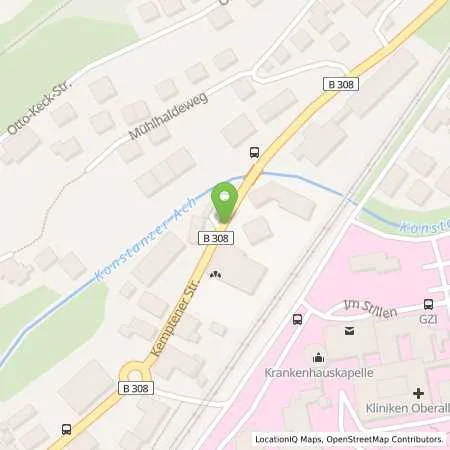 Standortübersicht der Tankstelle Avia Tankstelle in 87509 Immenstadt