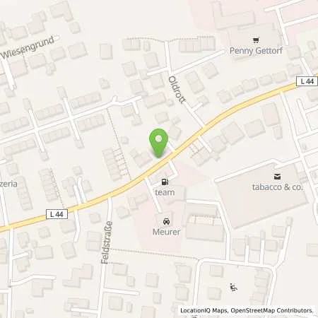 Standortübersicht der Tankstelle Meurers Kfz-Service GmbH (BFT) in 24214 Gettorf