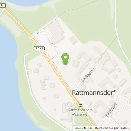 Standortübersicht der Tankstelle Autohaus Geyer, Gulf Tankstelle in 06258 Schkopau, Ortsteil Hohenweiden