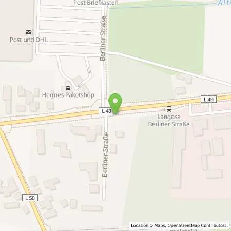 Standortübersicht der Tankstelle Tankstelle Kellberg in 03099 Kolkwitz