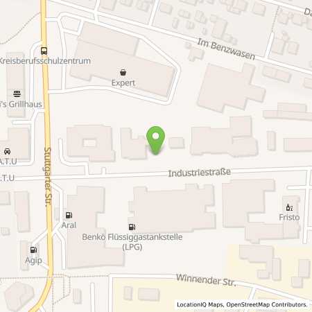 Standortübersicht der Autogas (LPG) Tankstelle: Friedrich Rath GmbH in 71521, Backnang