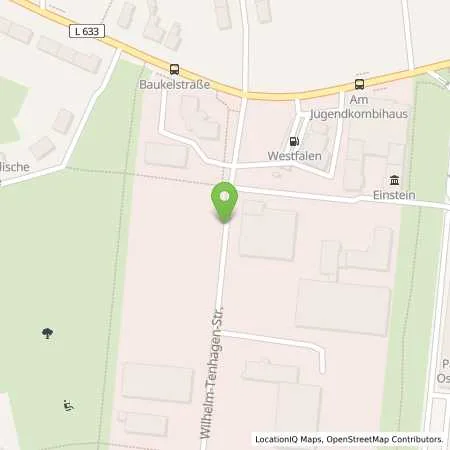 Standortübersicht der Tankstelle Westfalen Tankstelle/ Karsten Höcker in 46240 Bottrop