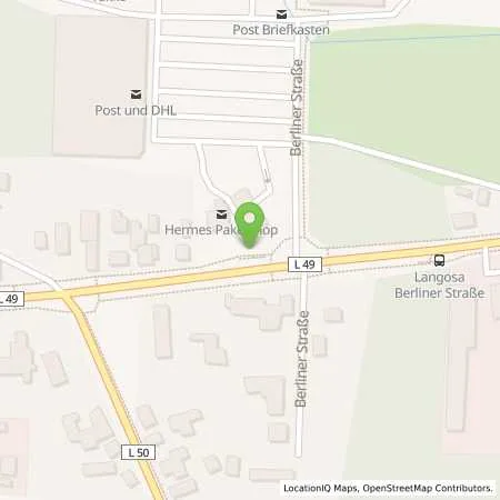 Standortübersicht der Tankstelle Freie Tankstelle Kellberg in 03099 Kolkwitz