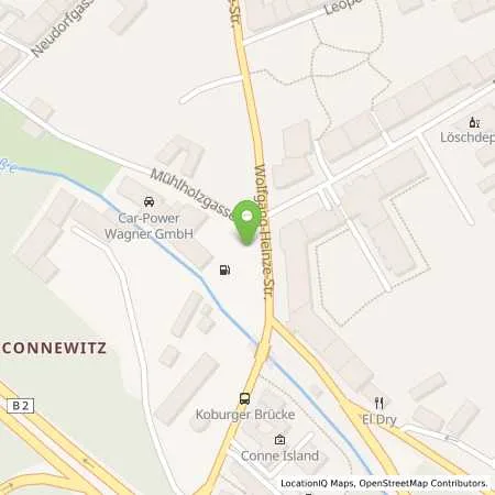 Standortübersicht der Tankstelle Autohaus Mühl in 04277 Leipzig