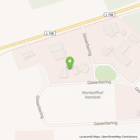 Standortübersicht der Tankstelle Freie Tankstelle in 06333 Hettstedt