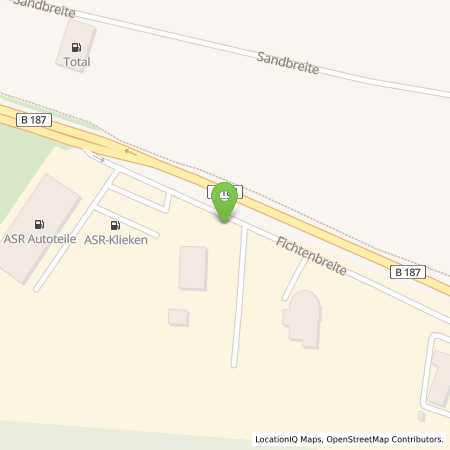 Standortübersicht der Autogas (LPG) Tankstelle: ASR-Klieken in 06869, Coswig
