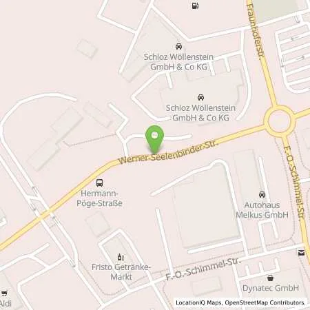 Standortübersicht der Tankstelle Schloz & Wöllenstein GmbH in 09120 Chemnitz