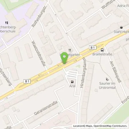 Standortübersicht der Tankstelle Aral Tankstelle Thomas Springer in 12165 Berlin (Steglitz)