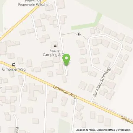 Standortübersicht der Tankstelle Fischer Gas Wilsche in 38518 Gifhorn / Welsche