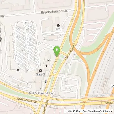 Standortübersicht der Tankstelle Aral Tankstelle Detlef Dietrich in 14057 Berlin (Charlottenburg)