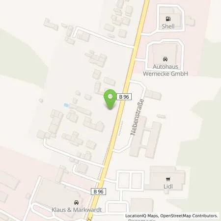 Standortübersicht der Tankstelle Autogas Schulzendorf in 15806 Zossen