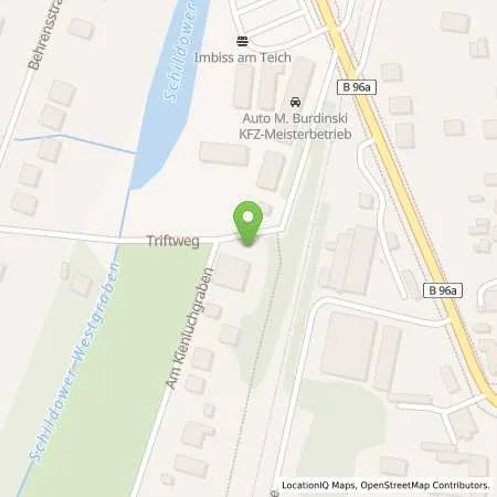 Standortübersicht der Tankstelle Autogas Schulzendorf (Automatentankstelle BarMalGas) in 16552 Schildow