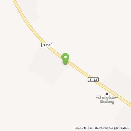 Standortübersicht der Tankstelle Star Tankstelle Thomas Becker in 17291 Uckerfelde