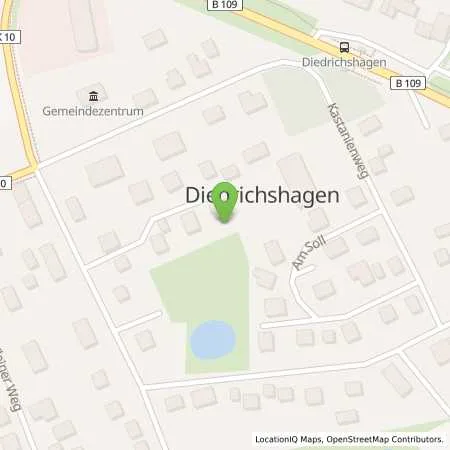 Standortübersicht der Tankstelle Sprint Tankstelle in 17498 Diedrichshagen