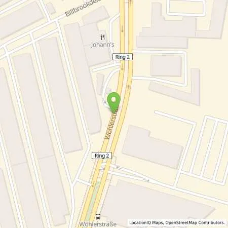 Standortübersicht der Tankstelle Star Tankstelle in 22113 Hamburg