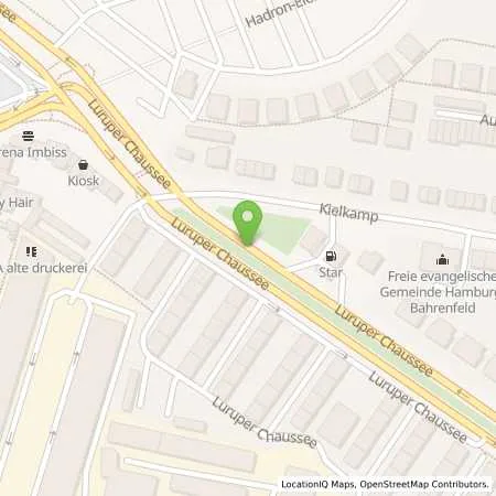 Standortübersicht der Tankstelle STAR Tankstelle in 22761 Hamburg (Bahrenfeld)