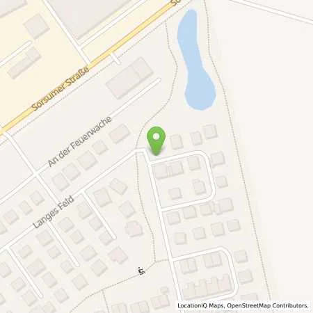 Standortübersicht der Tankstelle team mineralöle GmbH & Co. KG in 24837 Schleswig (Sankt Jürgen)