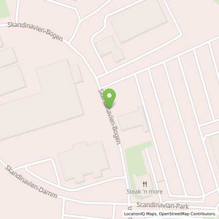 Standortübersicht der Autogas (LPG) Tankstelle: Team Autohof Scandinaviapark in 24983, Handewitt-Skandinaviapark