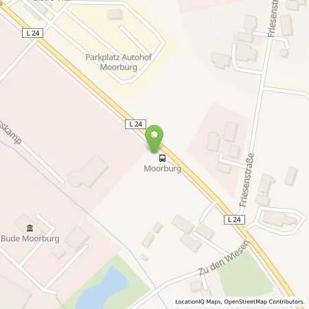 Standortübersicht der Tankstelle HEM-Tankstelle in 26655 Westerstede (Moorburg)