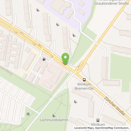 Standortübersicht der Autogas (LPG) Tankstelle: V-Tankstelle in 28325, Bremen