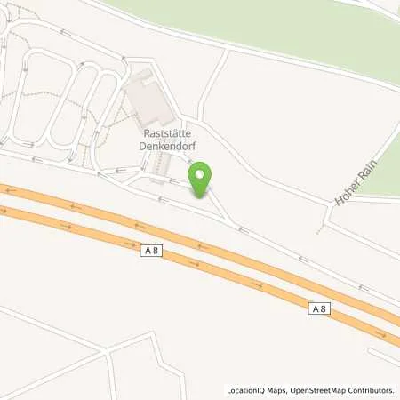 Standortübersicht der Tankstelle BAB-Tankstelle Denkendorf Nord (Shell) in 73770 Denkendorf