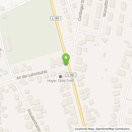 Standortübersicht der Tankstelle Hoyer Tankstelle in 29664 Walsrode