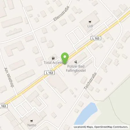 Standortübersicht der Tankstelle Tank Center Schmidt in 29683 Bad Fallingbostel